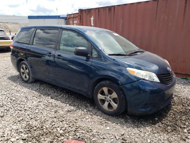 5TDZK3DC6BS019451 - 2011 TOYOTA SIENNA BLUE photo 4