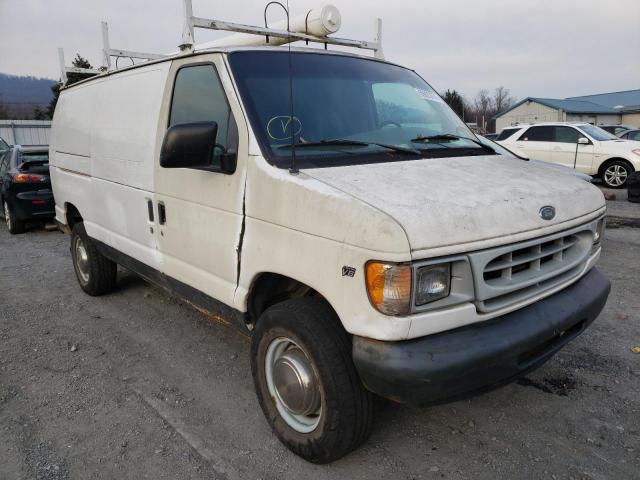 1FTSE34L0YHB80934 - 2000 FORD ECONOLINE E350 SUPER DUTY VAN WHITE photo 1