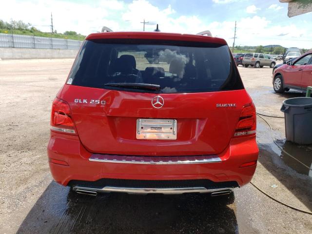 WDCGG0EB0DG144692 - 2013 MERCEDES-BENZ GLK 250 BLUETEC RED photo 6