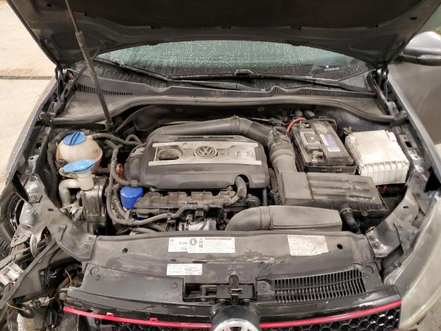WVWHD7AJ7CW182692 - 2012 VOLKSWAGEN GTI GRAY photo 11