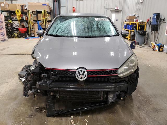 WVWHD7AJ7CW182692 - 2012 VOLKSWAGEN GTI GRAY photo 5