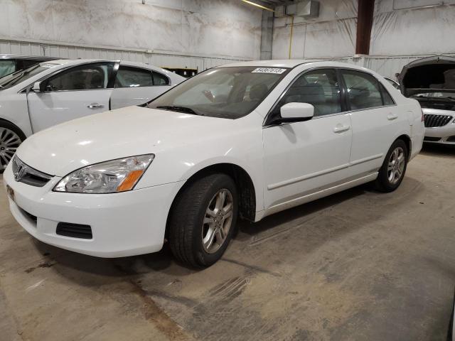 1HGCM56337A012231 - 2007 HONDA ACCORD SE WHITE photo 1