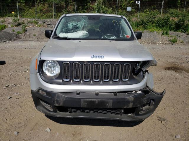 ZACCJAAH1HPE97781 - 2017 JEEP RENEGADE SPORT SILVER photo 5