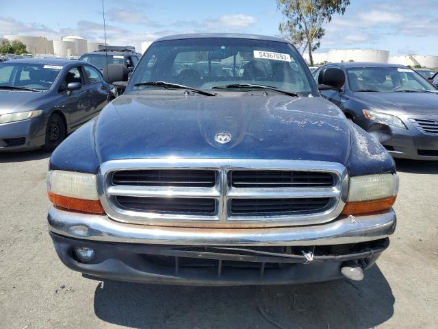 1B7GL22N3YS521076 - 2000 DODGE DAKOTA BLUE photo 5