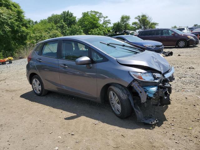 3HGGK5H46KM740358 - 2019 HONDA FIT LX GRAY photo 4