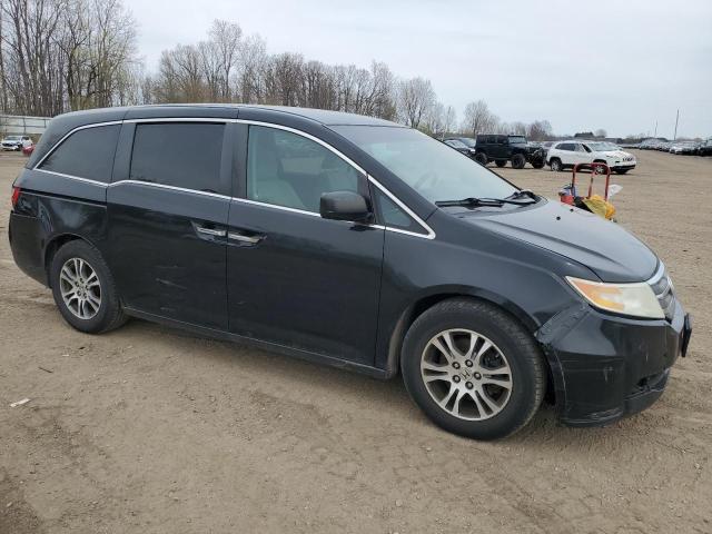 5FNRL5H45BB033535 - 2011 HONDA ODYSSEY EX BLACK photo 4