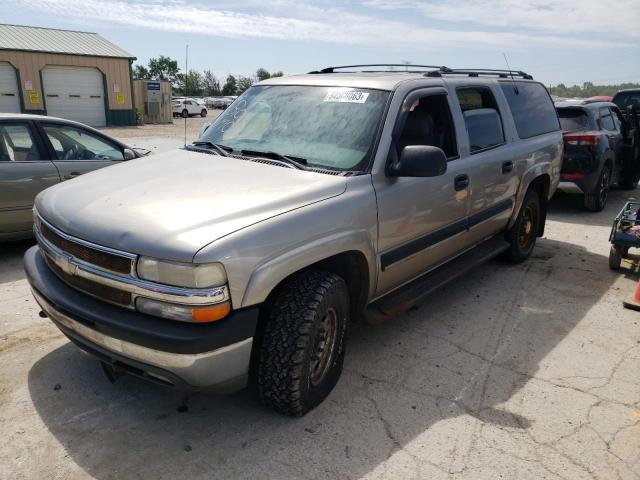 3GNGK26G71G159207 - 2001 CHEVROLET SUBURBAN K2500 BEIGE photo 1