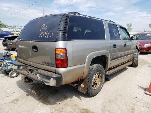 3GNGK26G71G159207 - 2001 CHEVROLET SUBURBAN K2500 BEIGE photo 3