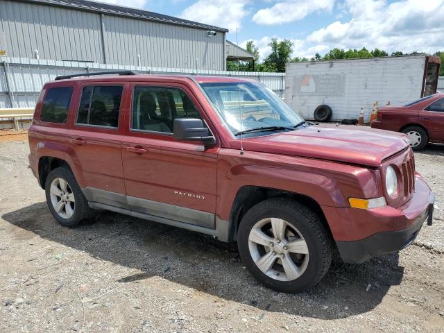 1J4NF1GB5BD115135 - 2011 JEEP PATRIOT SPORT MAROON photo 4