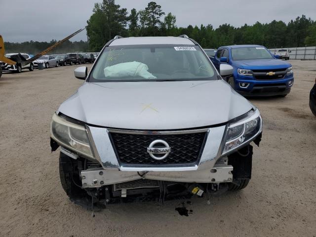 5N1AR2MN0FC610074 - 2015 NISSAN PATHFINDER S SILVER photo 5