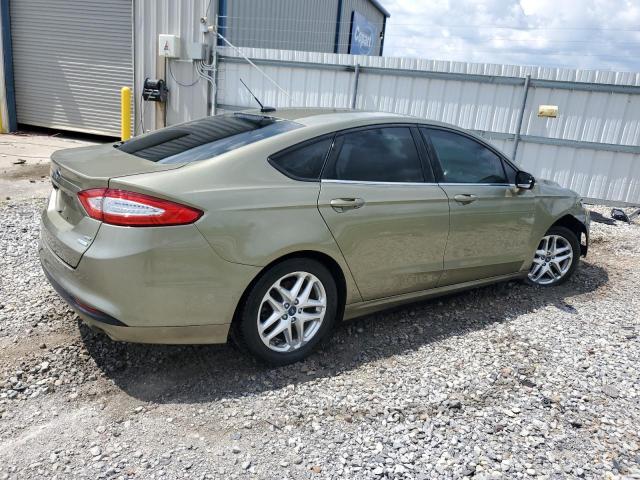 3FA6P0HR4DR179034 - 2013 FORD FUSION SE GREEN photo 3