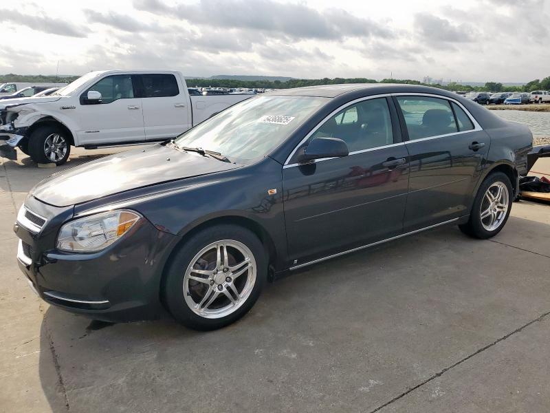 1G1ZH57B184284935 - 2008 CHEVROLET MALIBU 1LT BLACK photo 1