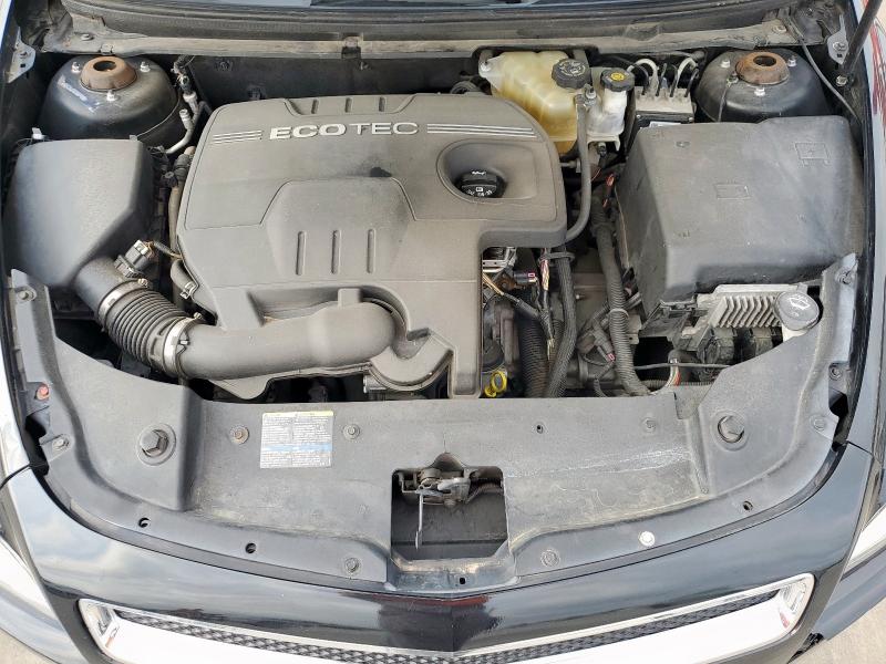 1G1ZH57B184284935 - 2008 CHEVROLET MALIBU 1LT BLACK photo 11