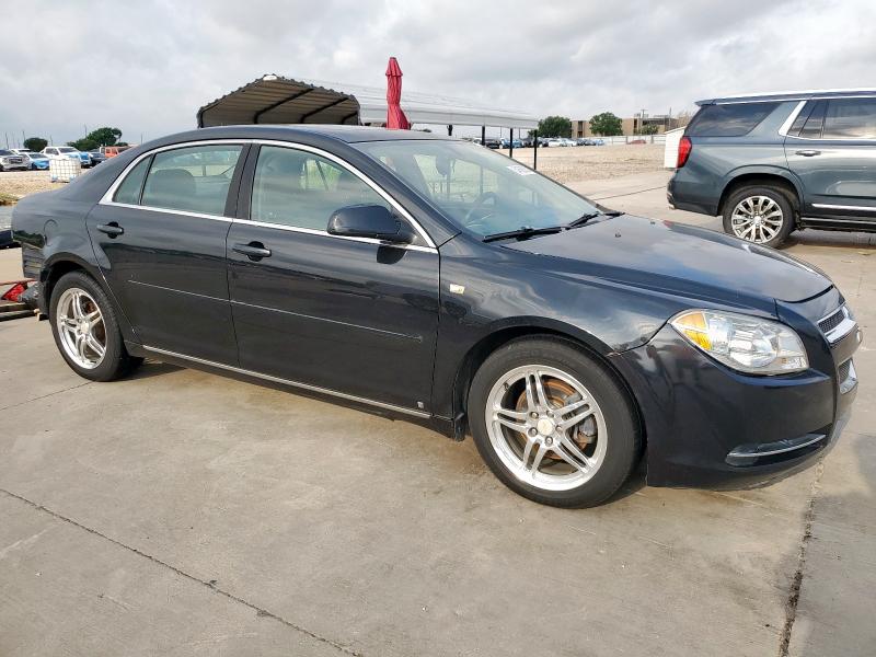 1G1ZH57B184284935 - 2008 CHEVROLET MALIBU 1LT BLACK photo 4