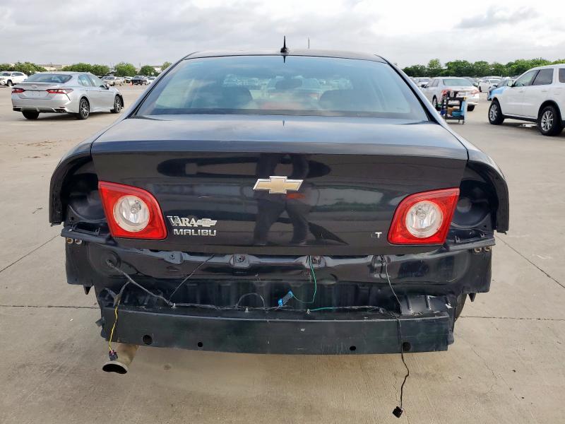 1G1ZH57B184284935 - 2008 CHEVROLET MALIBU 1LT BLACK photo 6