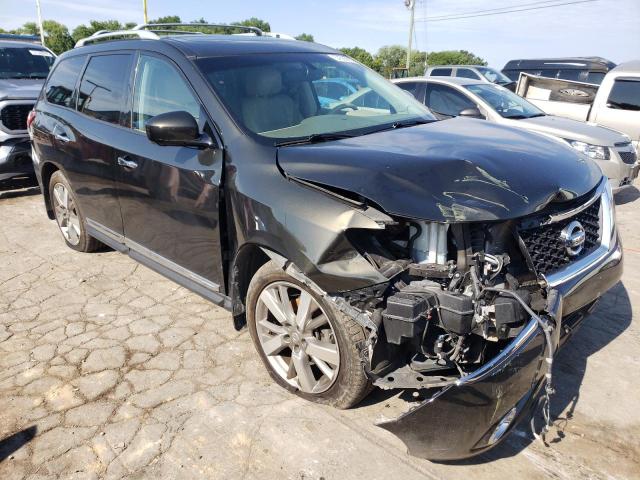 5N1AR2MM6FC607641 - 2015 NISSAN PATHFINDER S შავი ფოტო 1