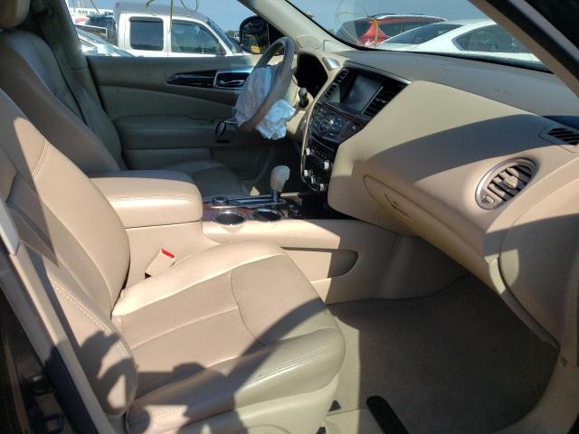 5N1AR2MM6FC607641 - 2015 NISSAN PATHFINDER S შავი ფოტო 5