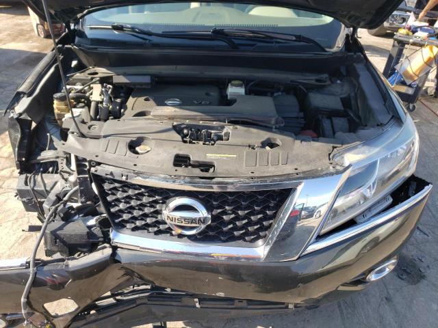 5N1AR2MM6FC607641 - 2015 NISSAN PATHFINDER S შავი ფოტო 7