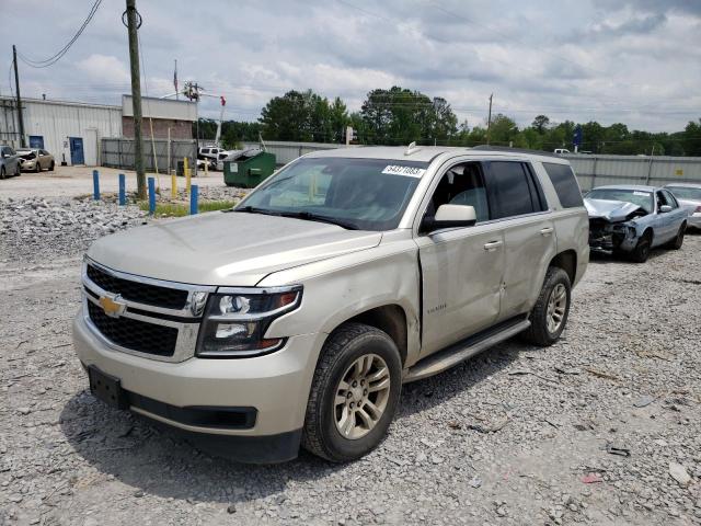 1GNSKAKC8FR642896 - 2015 CHEVROLET TAHOE K1500 LS TAN photo 1