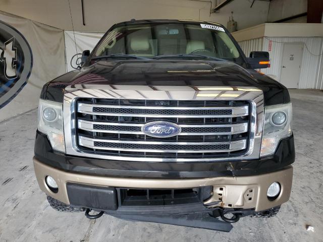 1FTFW1ET4EFC12583 - 2014 FORD F150 SUPERCREW BLACK photo 5