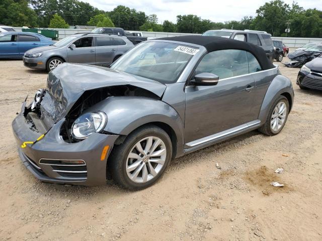 3VW517AT7HM813779 - 2017 VOLKSWAGEN BEETLE S/SE GRAY photo 1