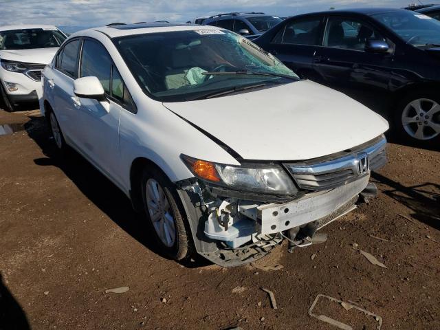 2HGFB2F89CH607318 - 2012 HONDA CIVIC EX WHITE photo 4