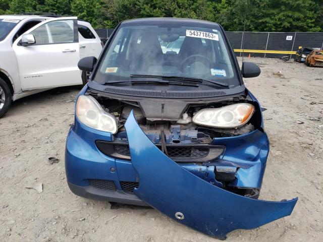 WMEEJ31X58K199466 - 2008 SMART FORTWO PURE BLUE photo 5