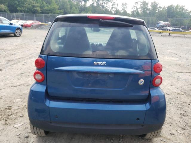 WMEEJ31X58K199466 - 2008 SMART FORTWO PURE BLUE photo 6