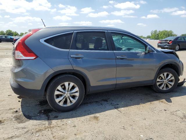 2HKRM4H72DH638098 - 2013 HONDA CR-V EXL GRAY photo 3