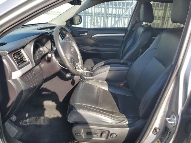5TDJKRFH1GS253318 - 2016 TOYOTA HIGHLANDER XLE SILVER photo 7