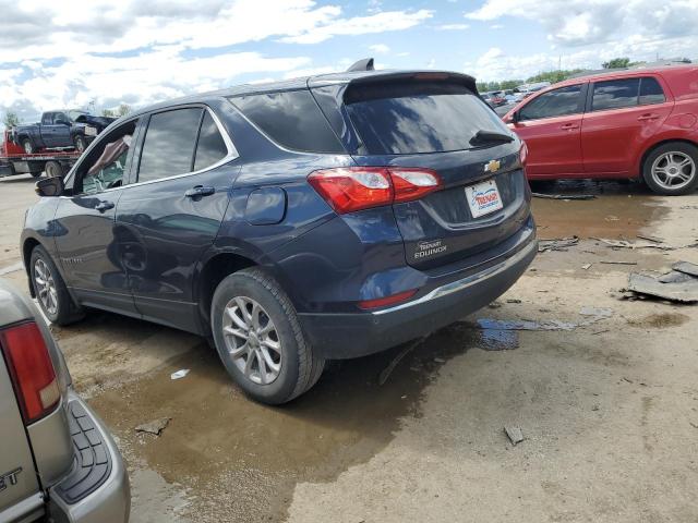 3GNAXJEV2JS602295 - 2018 CHEVROLET EQUINOX LT BLUE photo 2