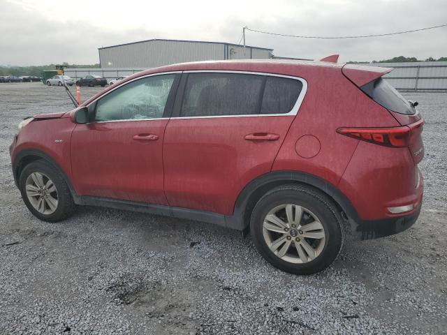 KNDPMCAC7H7277731 - 2017 KIA SPORTAGE LX BURGUNDY photo 2