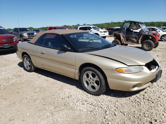 3C3EL55H3WT327632 - 1998 CHRYSLER SEBRING JXI BROWN photo 4