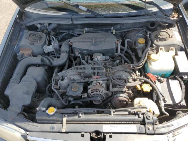JF1SF6559YH703503 - 2000 SUBARU FORESTER S BLACK photo 11