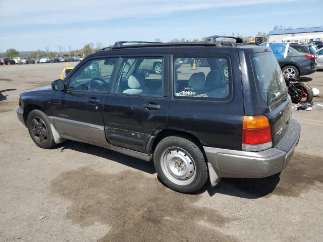 JF1SF6559YH703503 - 2000 SUBARU FORESTER S BLACK photo 2