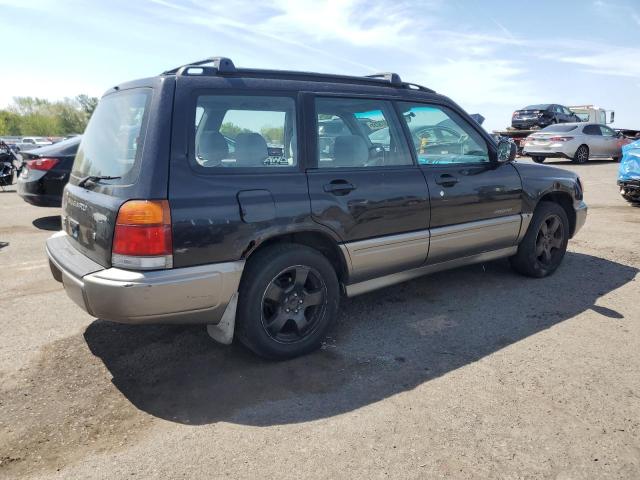 JF1SF6559YH703503 - 2000 SUBARU FORESTER S BLACK photo 3
