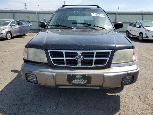 JF1SF6559YH703503 - 2000 SUBARU FORESTER S BLACK photo 5