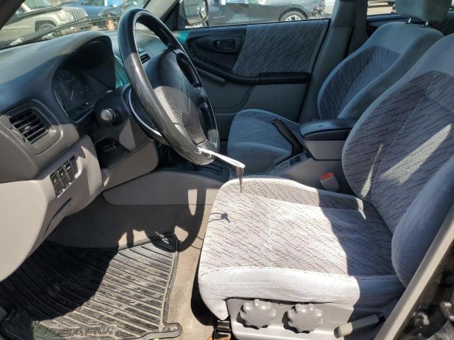 JF1SF6559YH703503 - 2000 SUBARU FORESTER S BLACK photo 7