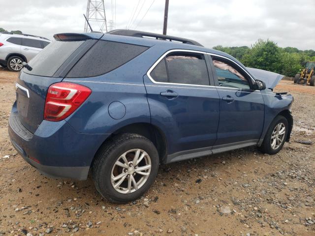 2GNALCEK1H6213721 - 2017 CHEVROLET EQUINOX LT BLUE photo 3