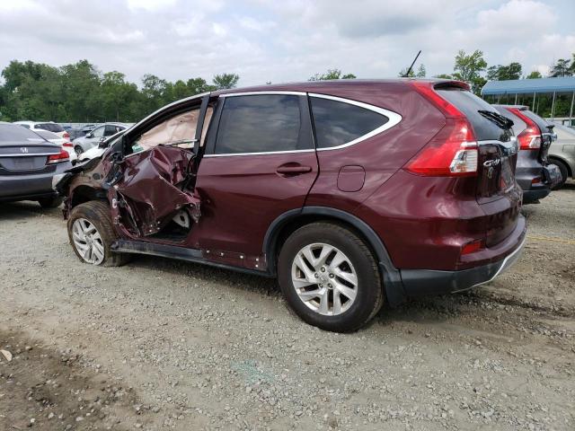 2HKRM4H5XFH703894 - 2015 HONDA CR-V EX BURGUNDY photo 2