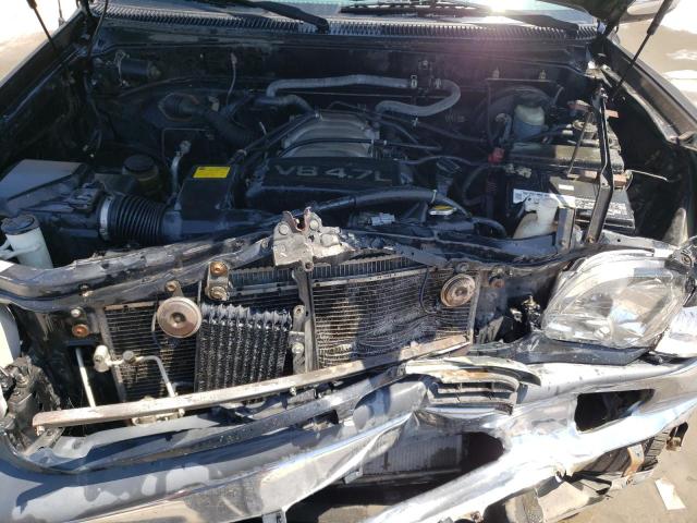 5TBRT3414YS005898 - 2000 TOYOTA TUNDRA ACCESS CAB შავი ფოტო 11