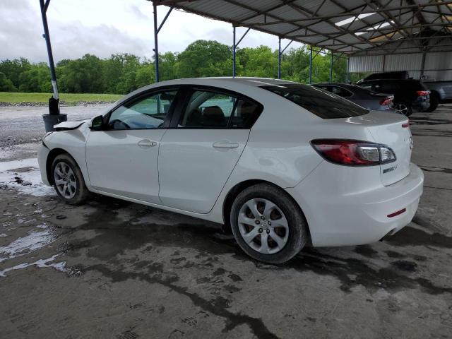 JM1BL1U72D1846370 - 2013 MAZDA 3 I WHITE photo 2