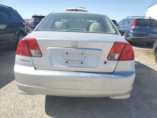 1HGES16394L008837 - 2004 HONDA CIVIC DX VP Gümüş foto 6