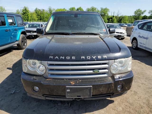 SALME15488A288949 - 2008 LAND ROVER RANGE ROVE HSE BLACK photo 5