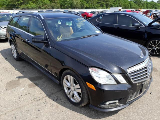 WDDHH8HB0BA338310 - 2011 MERCEDES-BENZ E 350 4MATIC WAGON BLACK photo 1