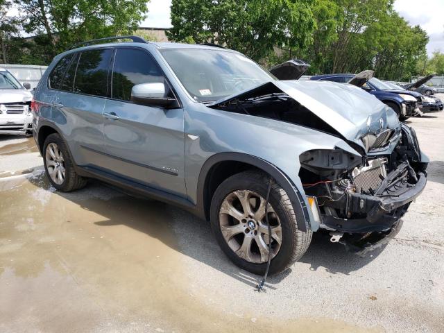 5UXFE8C52AL311980 - 2010 BMW X5 XDRIVE48I GREEN photo 4