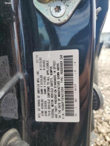 19UUB2F70FA013265 - 2015 ACURA TLX ADVANCE BLACK photo 13