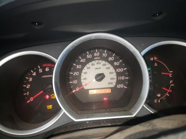 5TEJU62N75Z074253 - 2005 TOYOTA TACOMA DOUBLE CAB PRERUNNER BLACK photo 9