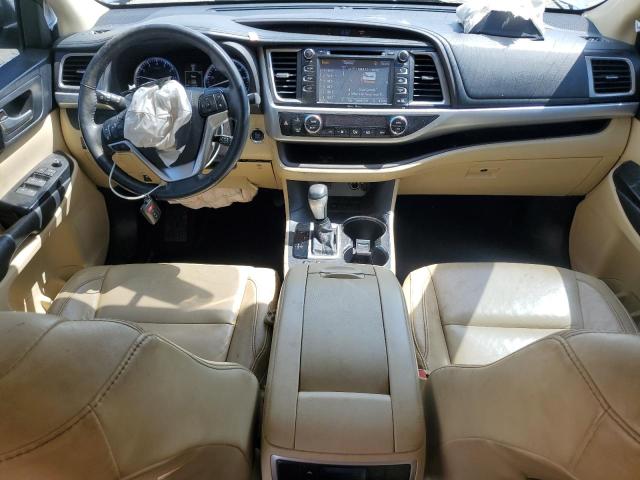 5TDKKRFH9FS097841 - 2015 TOYOTA HIGHLANDER XLE BLUE photo 8