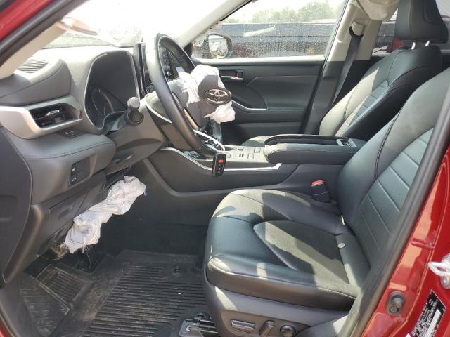 5TDGZRBH2LS003012 - 2020 TOYOTA HIGHLANDER XLE Qırmızı foto 7